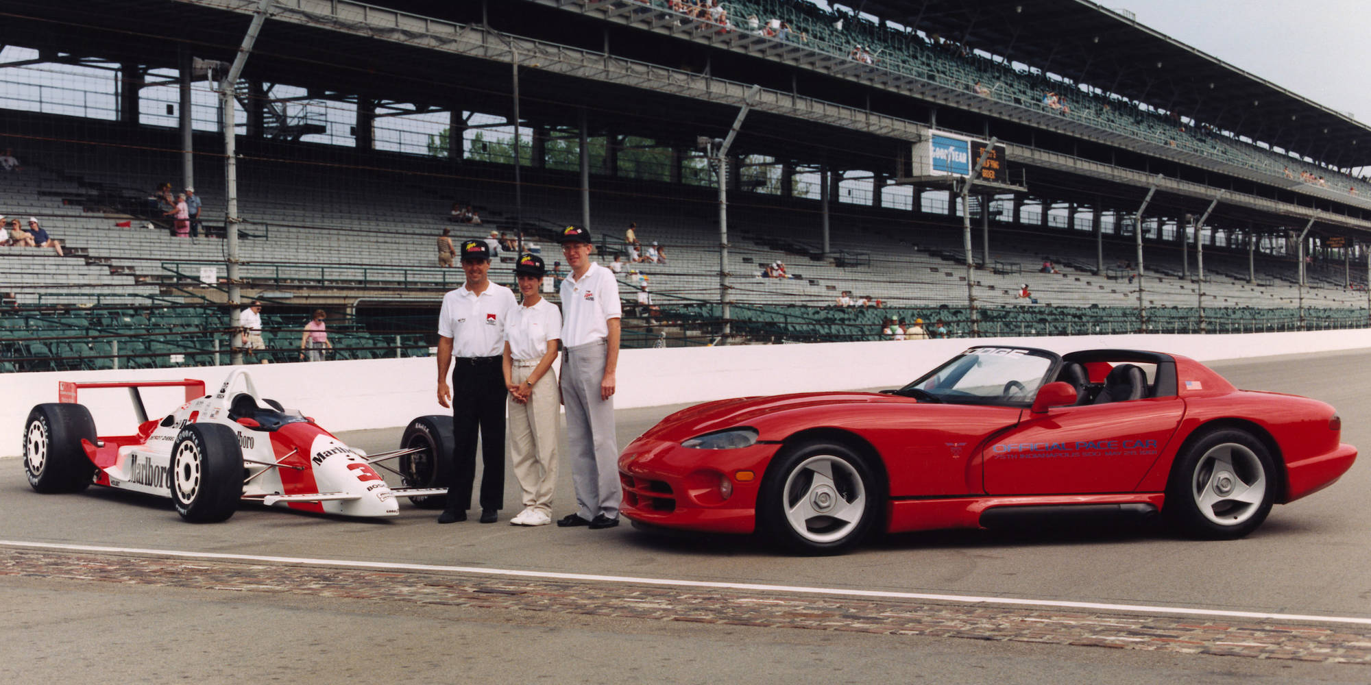 1991 Rick Mears and Pace Car